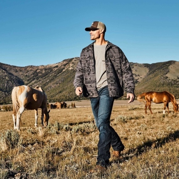 Ariat Medium Wash M5 Slim Straight Jeans - Picture 1 of 15